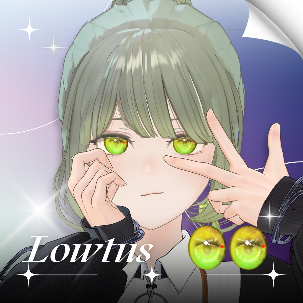 ✨無料版あり✨【8アバター対応】 ✦Prism Eyes✦【8Color】