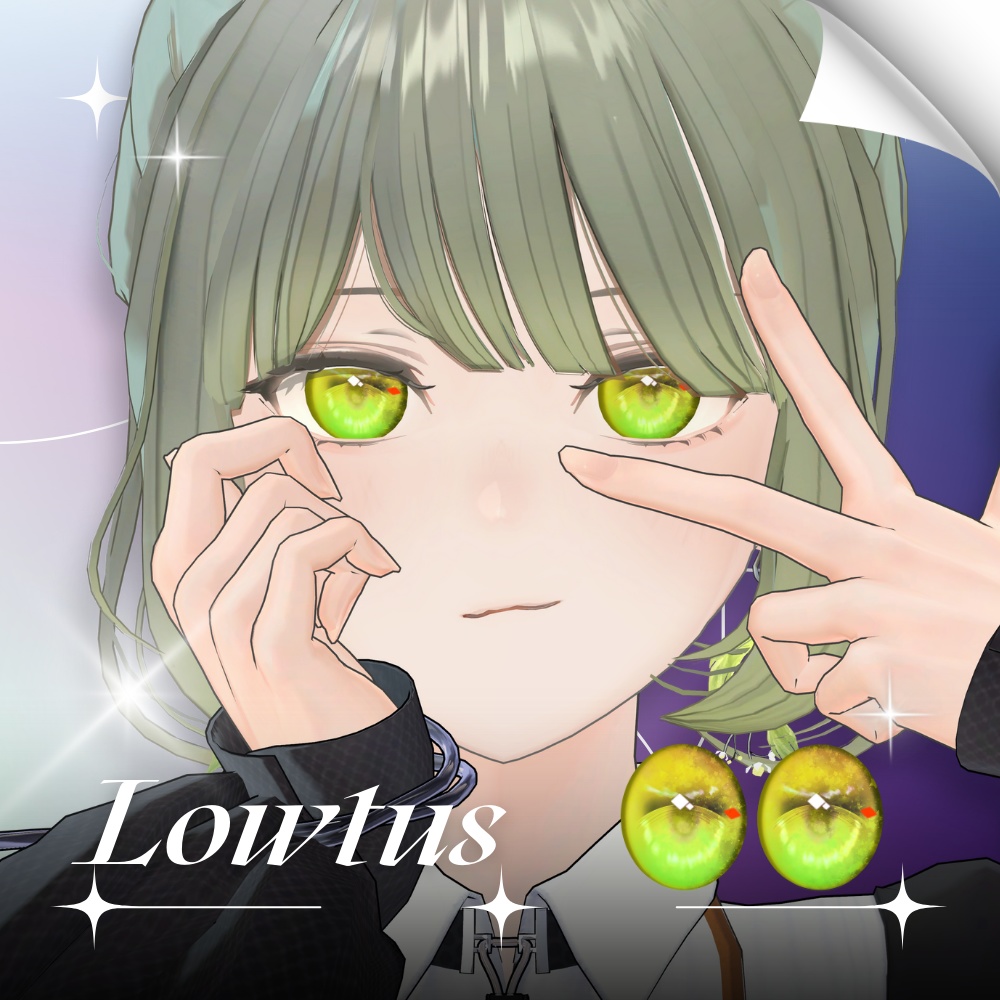 ✨無料版あり✨【8アバター対応】 ✦Prism Eyes✦【8Color】