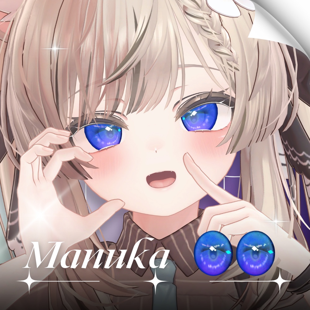 ✨無料版あり✨【8アバター対応】 ✦Prism Eyes✦【8Color】