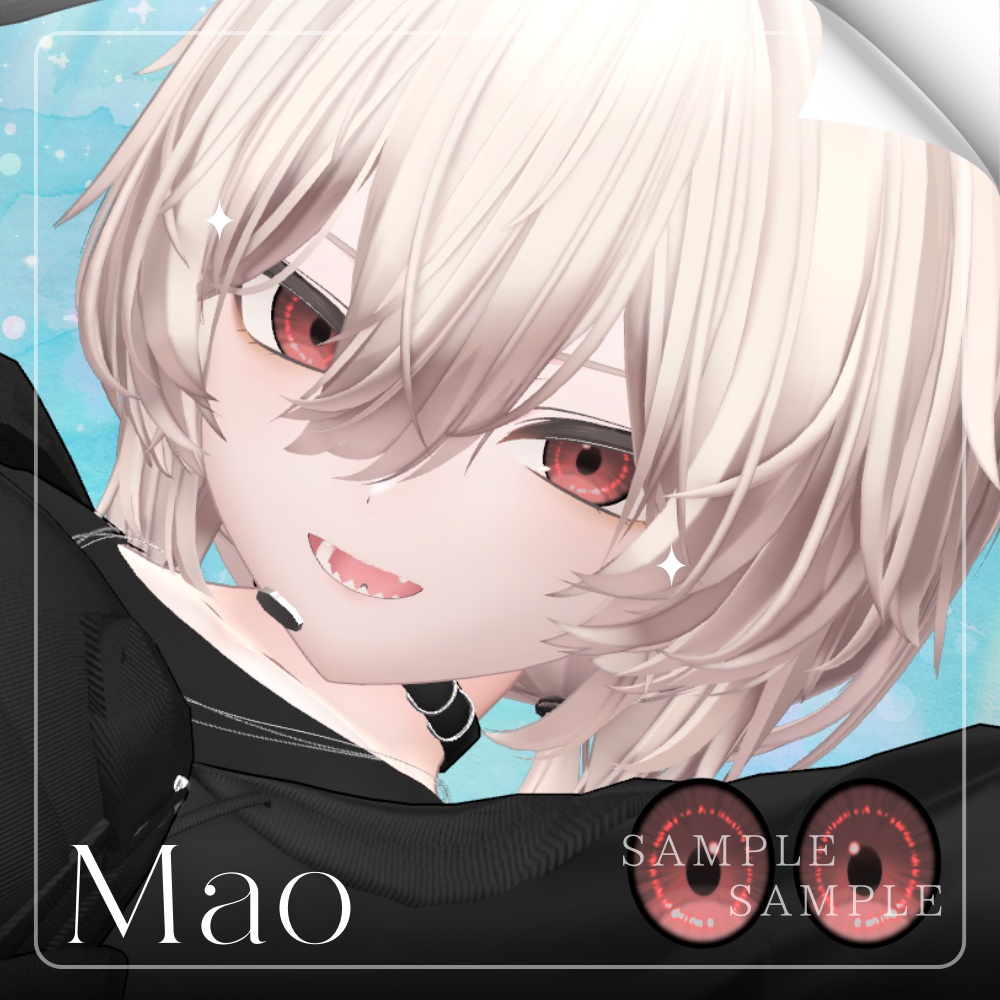 ✨無料版あり✨【5アバター対応】✦Lumina Eyes✦【15Color】