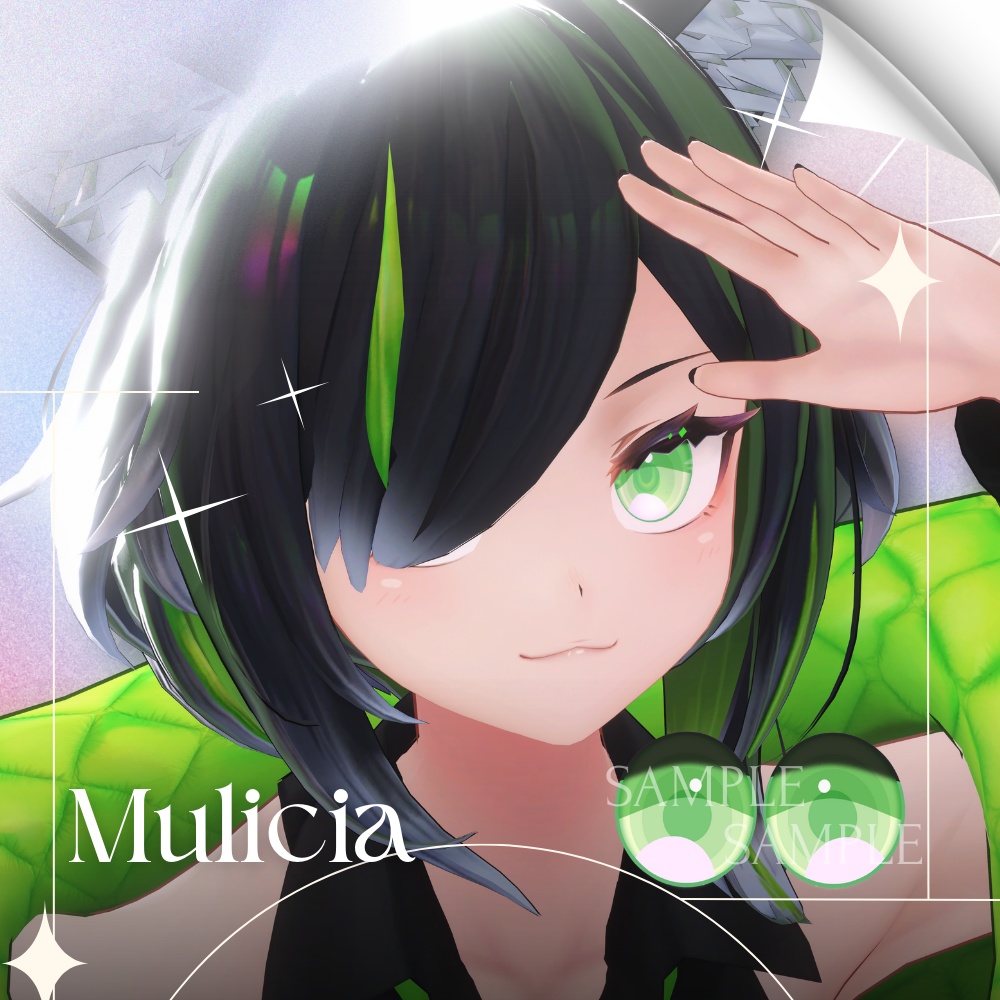 ✨無料版あり✨【11アバター対応】✦PureTone Eyes✦【9Color】