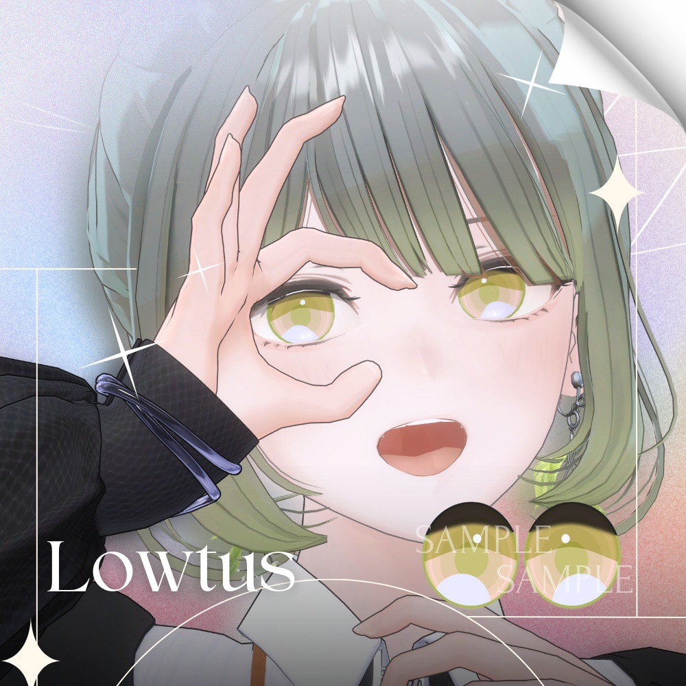 ✨無料版あり✨【11アバター対応】✦PureTone Eyes✦【9Color】