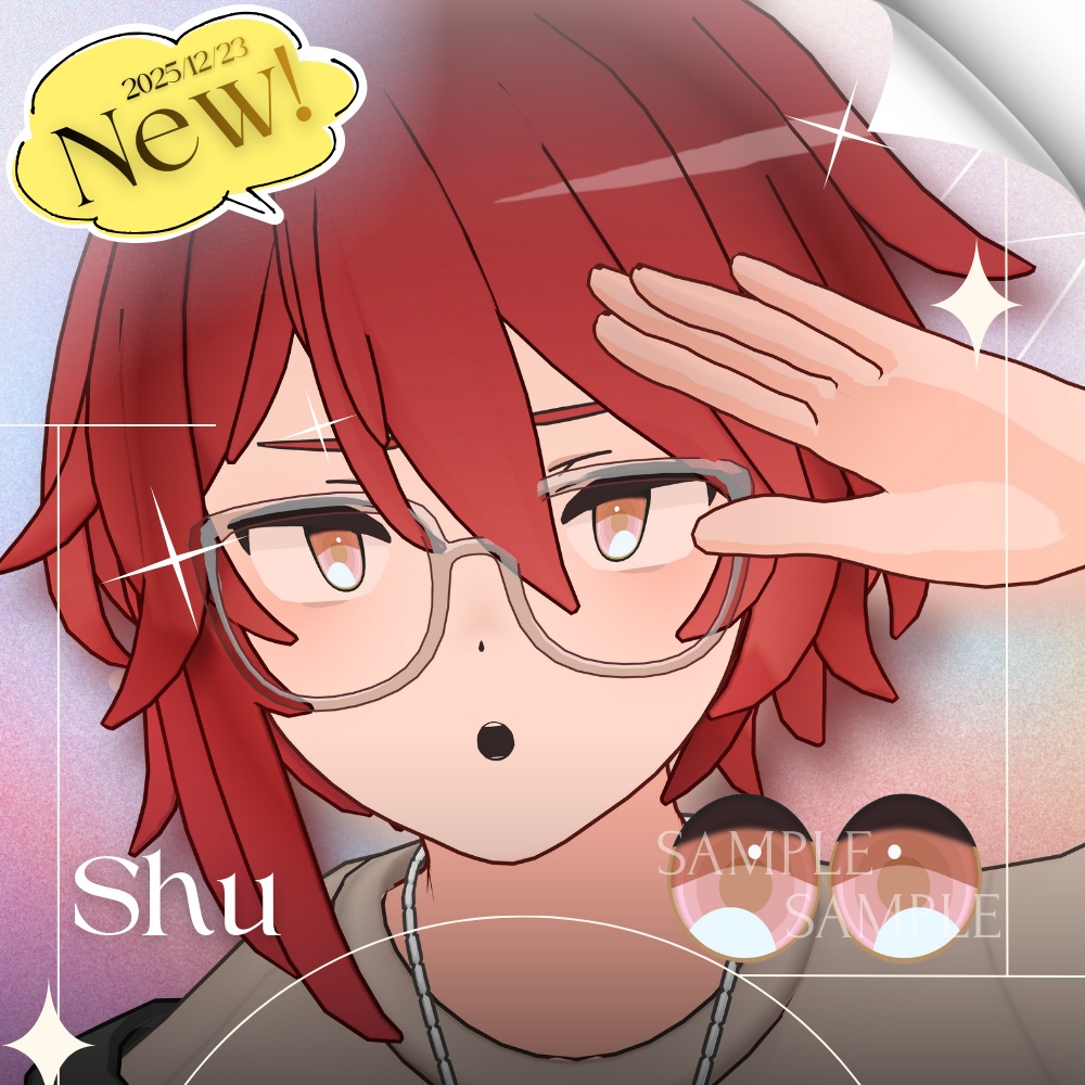 ✨無料版あり✨【11アバター対応】✦PureTone Eyes✦【9Color】