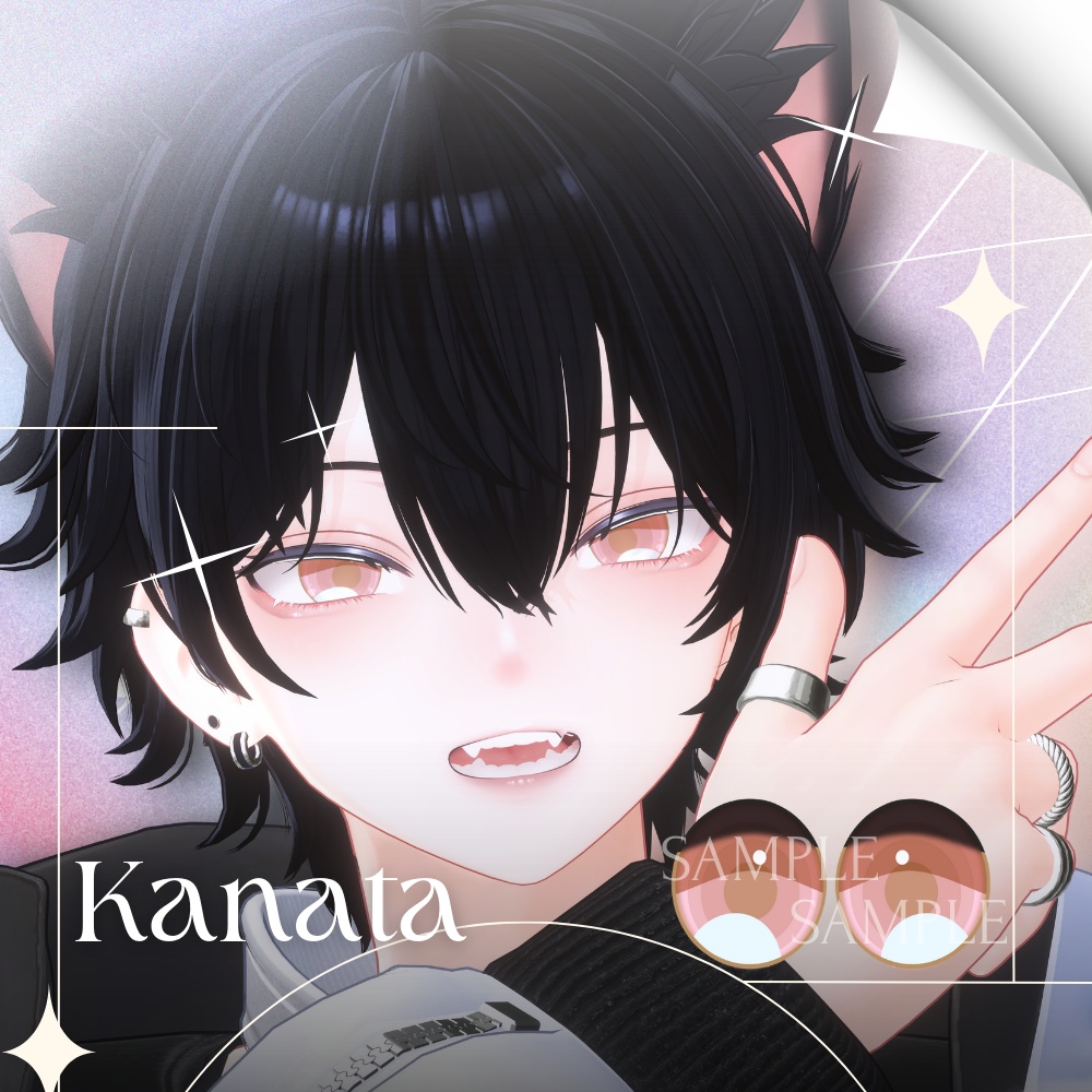 ✨無料版あり✨【11アバター対応】✦PureTone Eyes✦【9Color】