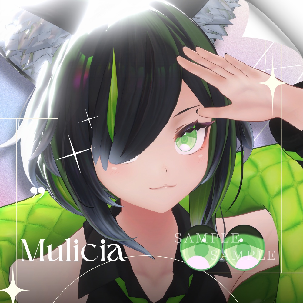 ✨無料版あり✨【8アバター対応】✦PureTone Eyes✦【9Color】