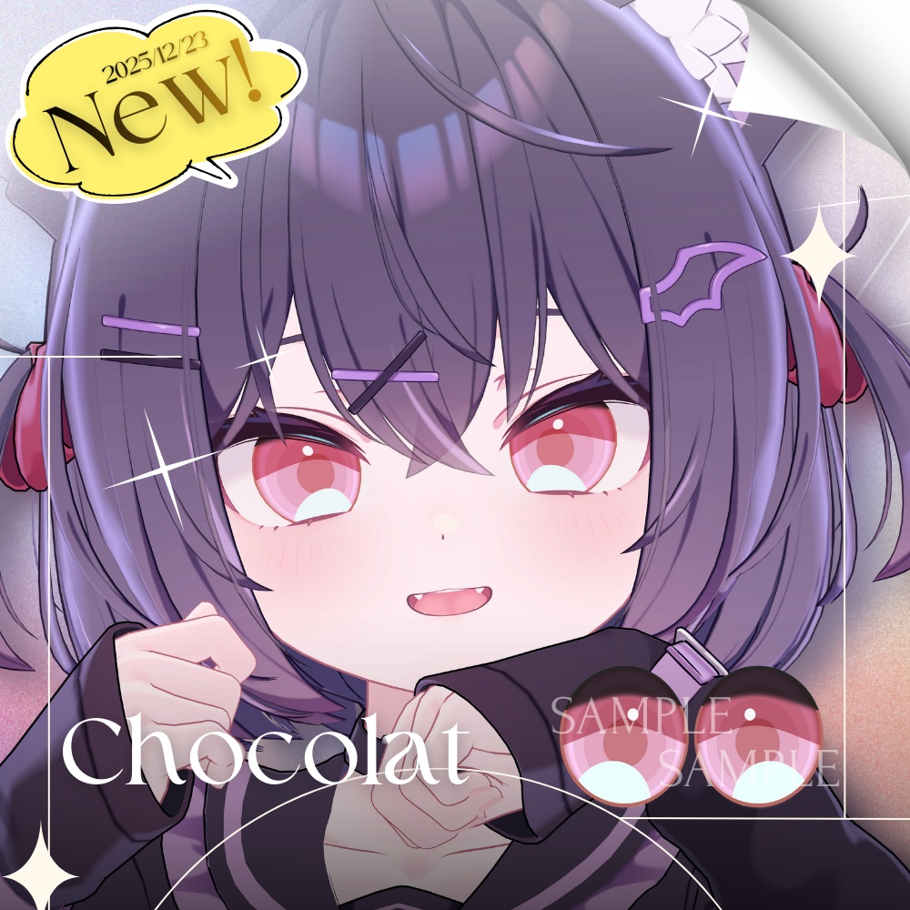 ✨無料版あり✨【11アバター対応】✦PureTone Eyes✦【9Color】