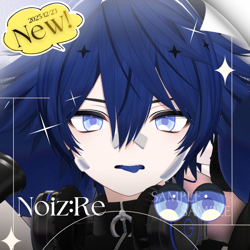 ✨無料版あり✨【11アバター対応】✦PureTone Eyes✦【9Color】