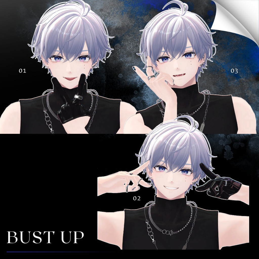 【無料/Free】撮影用ポーズ集 For 狛乃