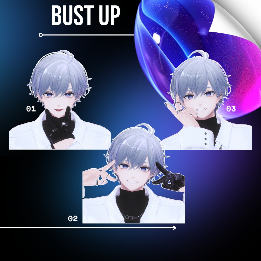 【無料/Free】撮影用ポーズ集 For 狛乃