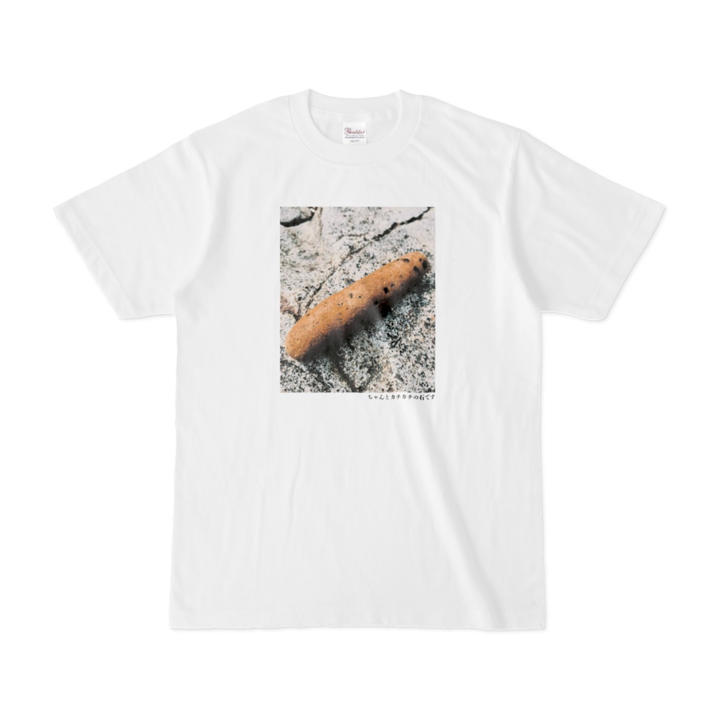 ちゃんとカチカチの石ですTシャツ(第46回)