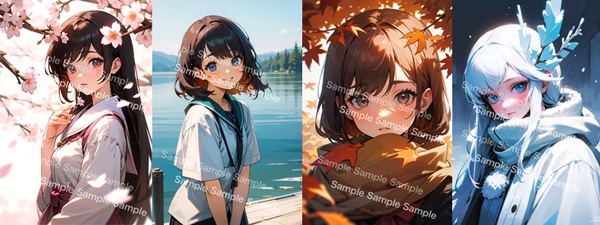 春夏秋冬乙女