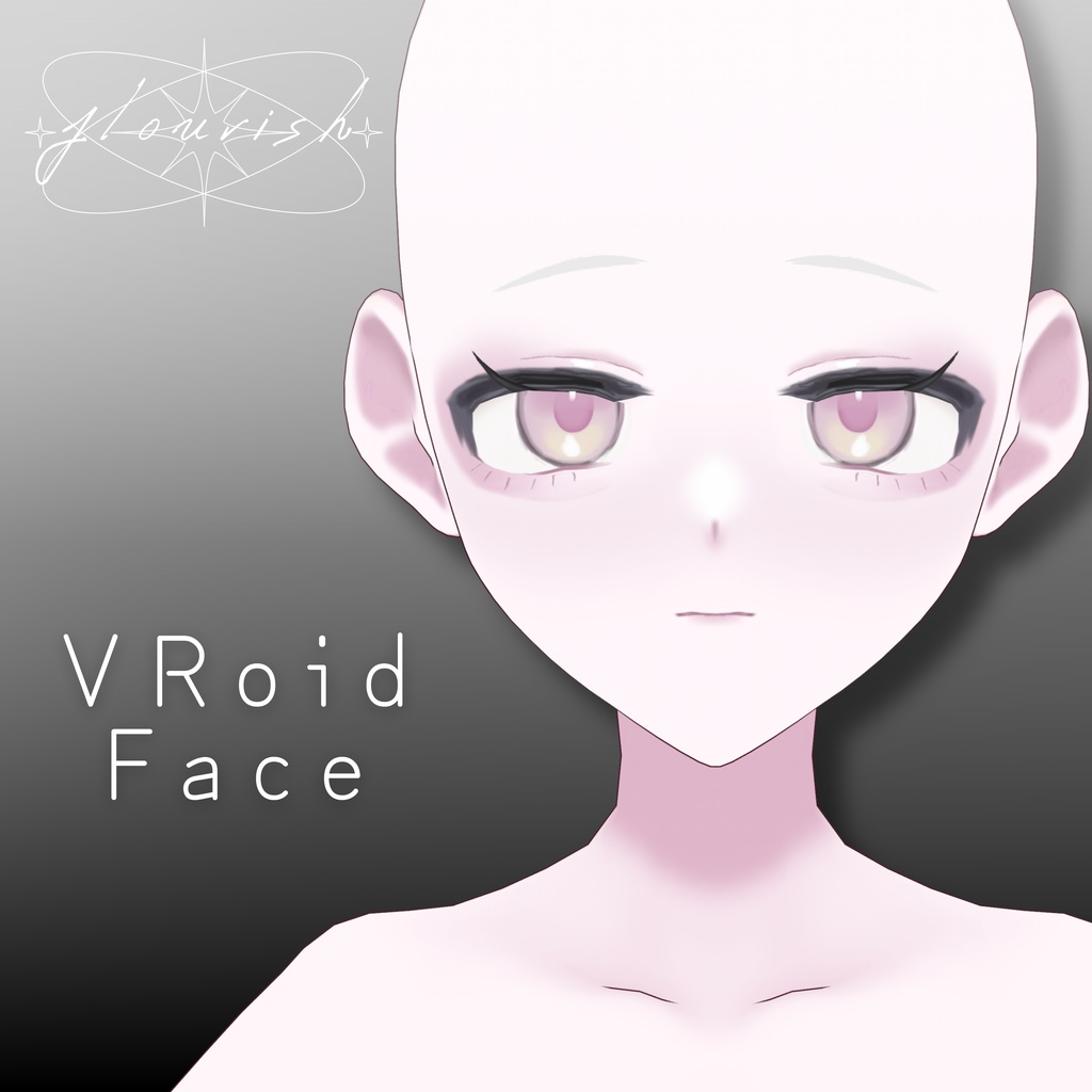 ［VRoid］ラビットフェイス