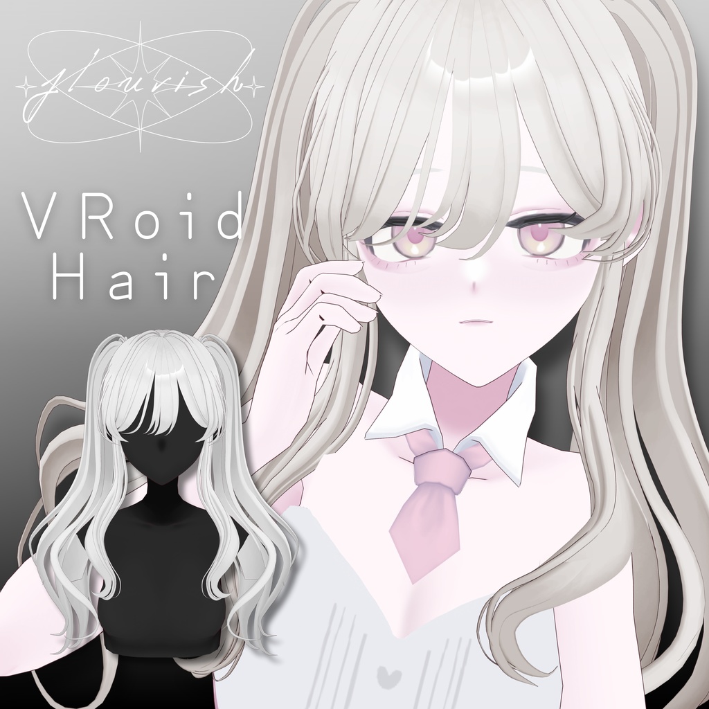 ［VRoid］ラビットツインテール