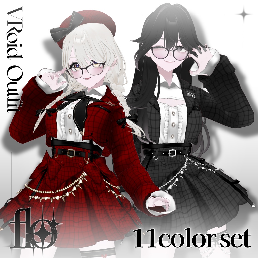 [#VRoid] Valentine 2026 set