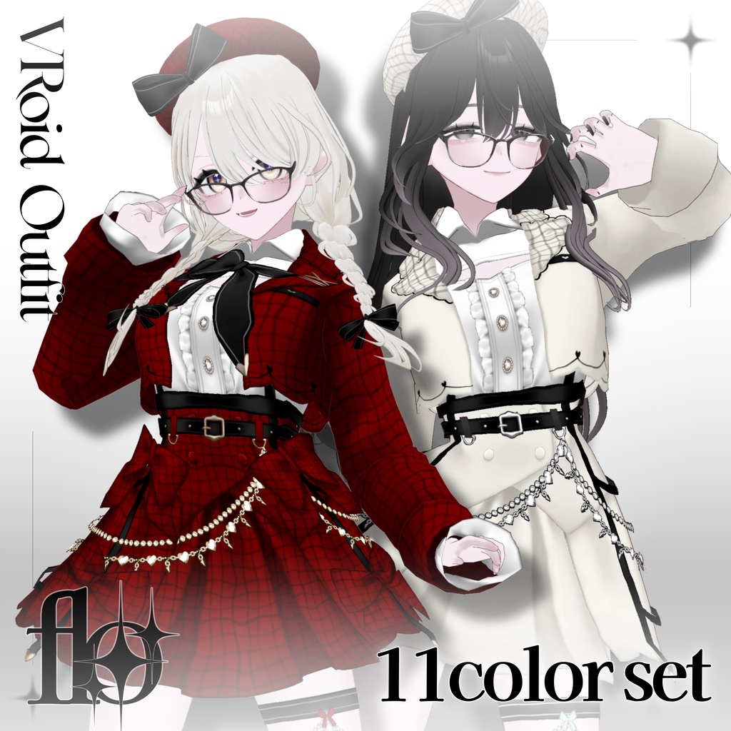 [#VRoid] Valentine 2026 set