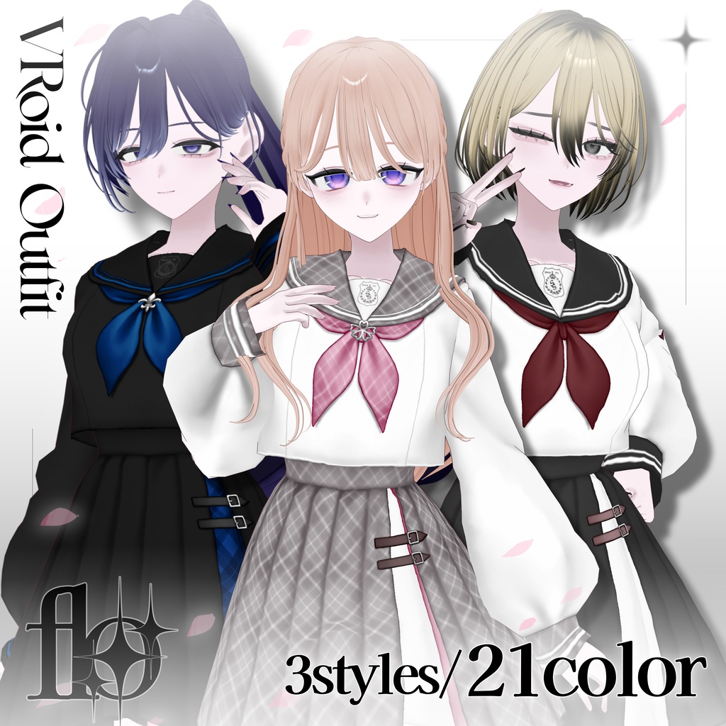 [#VRoid] Sailor Collection