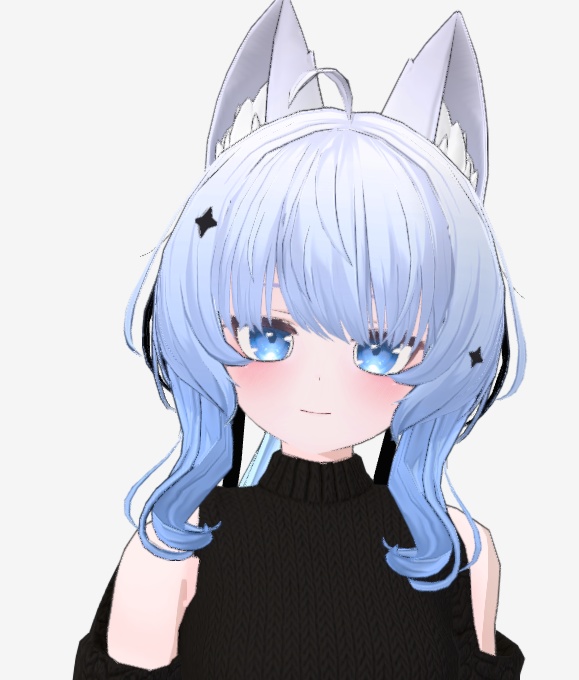 【VRMアバター】シノ 3Dモデル(.vrm) VRChat/cluster対応