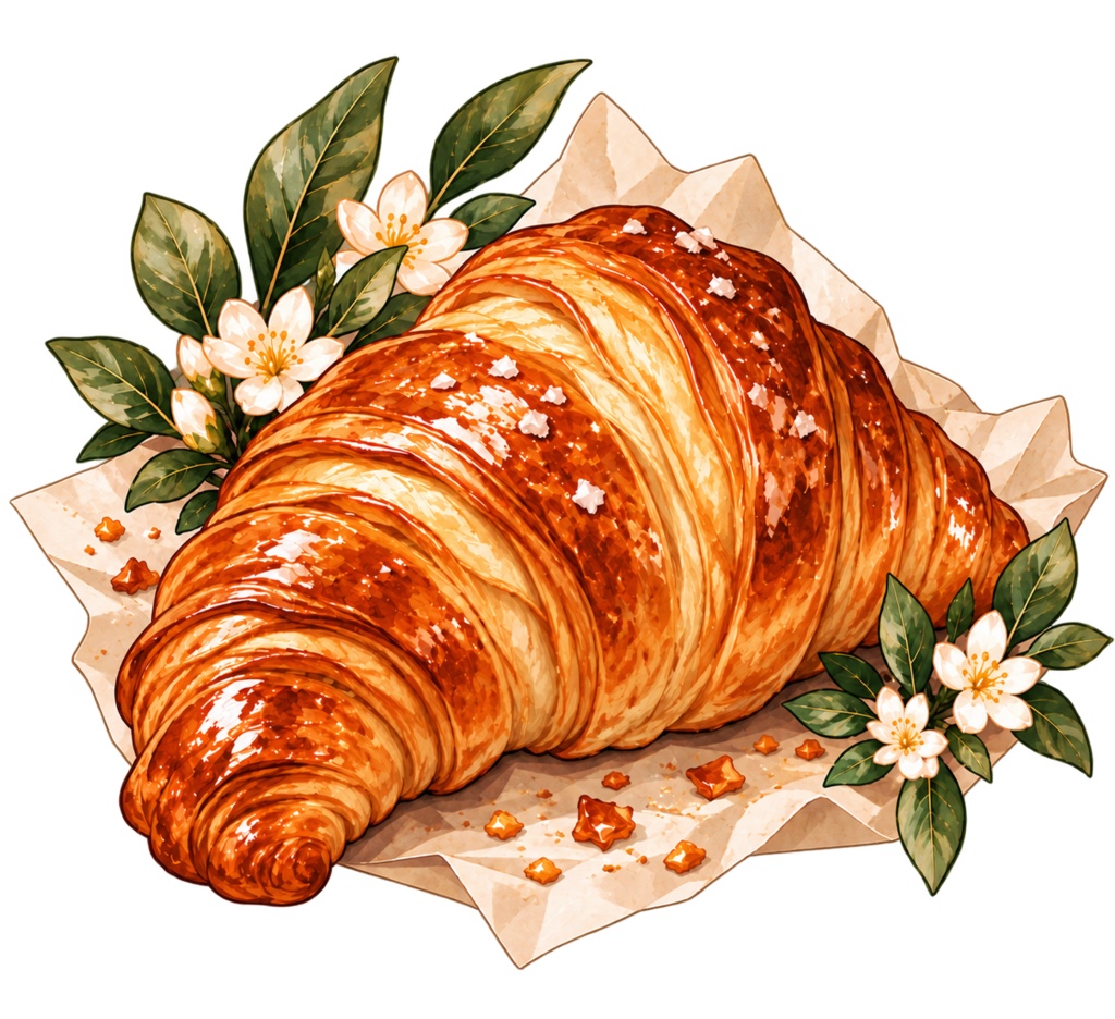 パン&スイーツ イラスト素材セット|背景透過PNG