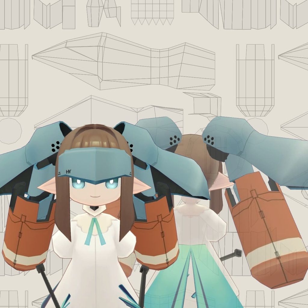 メカアーム型ツインテール(二次創作)