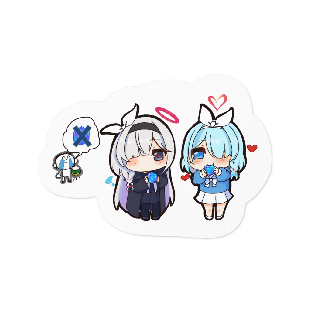 ブルアカ先生ステッカー(アロプラメインver) その２