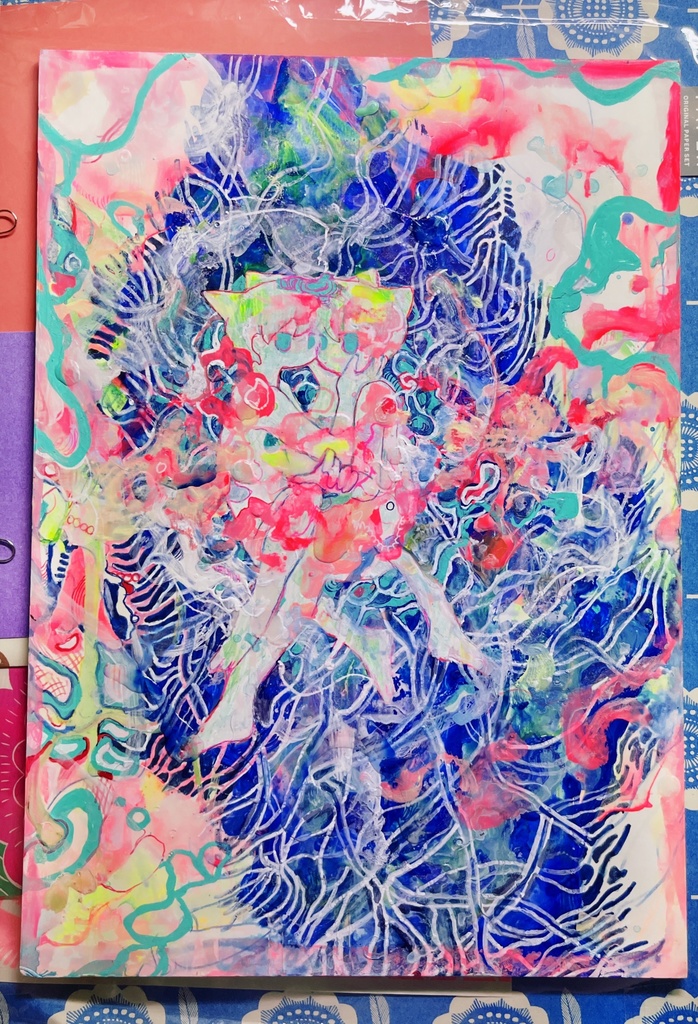 原画「白波」