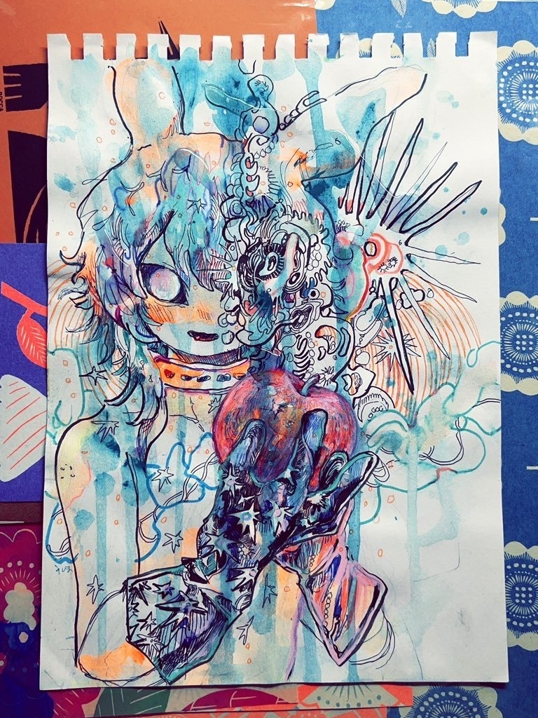 原画「幕が上がる」