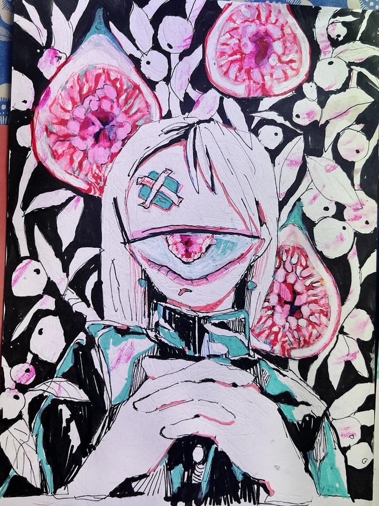 原画「いちじく」