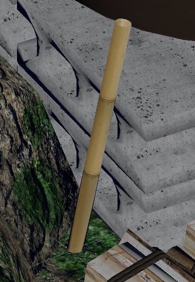 【VRChat_Worldオブジェ】ドラム缶風呂セット