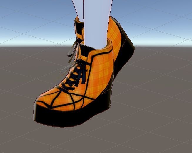 パンプキンンNightドレス(4色カラー)Vroid衣装