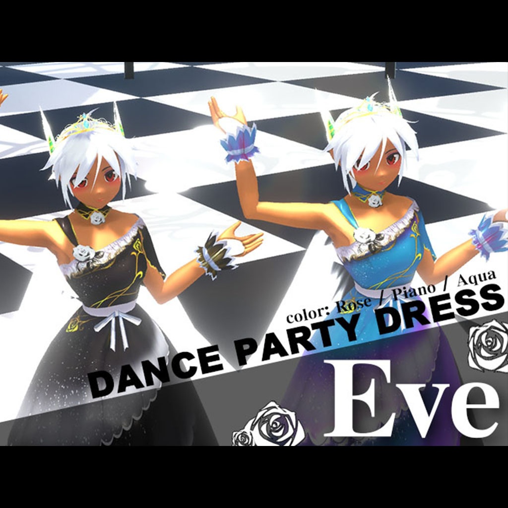 ダンスナイトドレス「Eve」