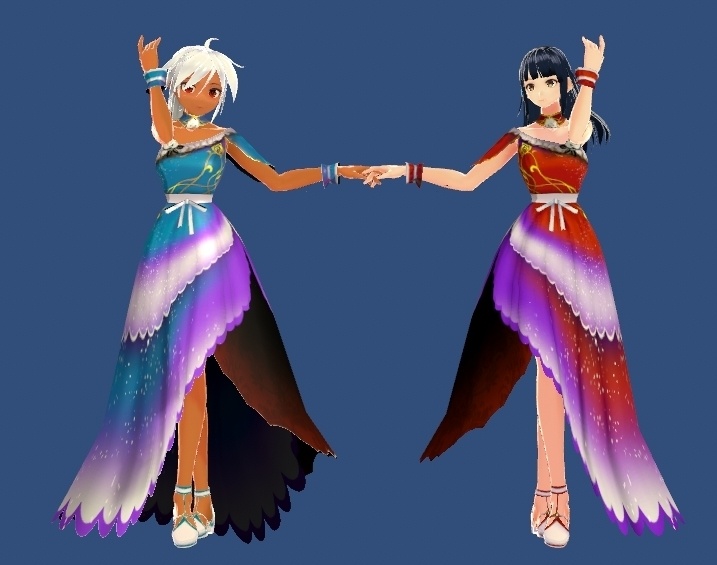 ダンスナイトドレス「Eve」