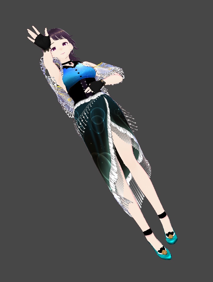 VTuberオリジナル楽曲イメージ衣装「アムニェカ」