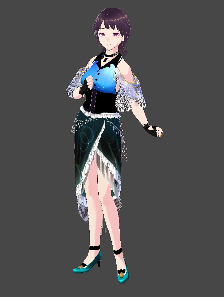 VTuberオリジナル楽曲イメージ衣装「アムニェカ」