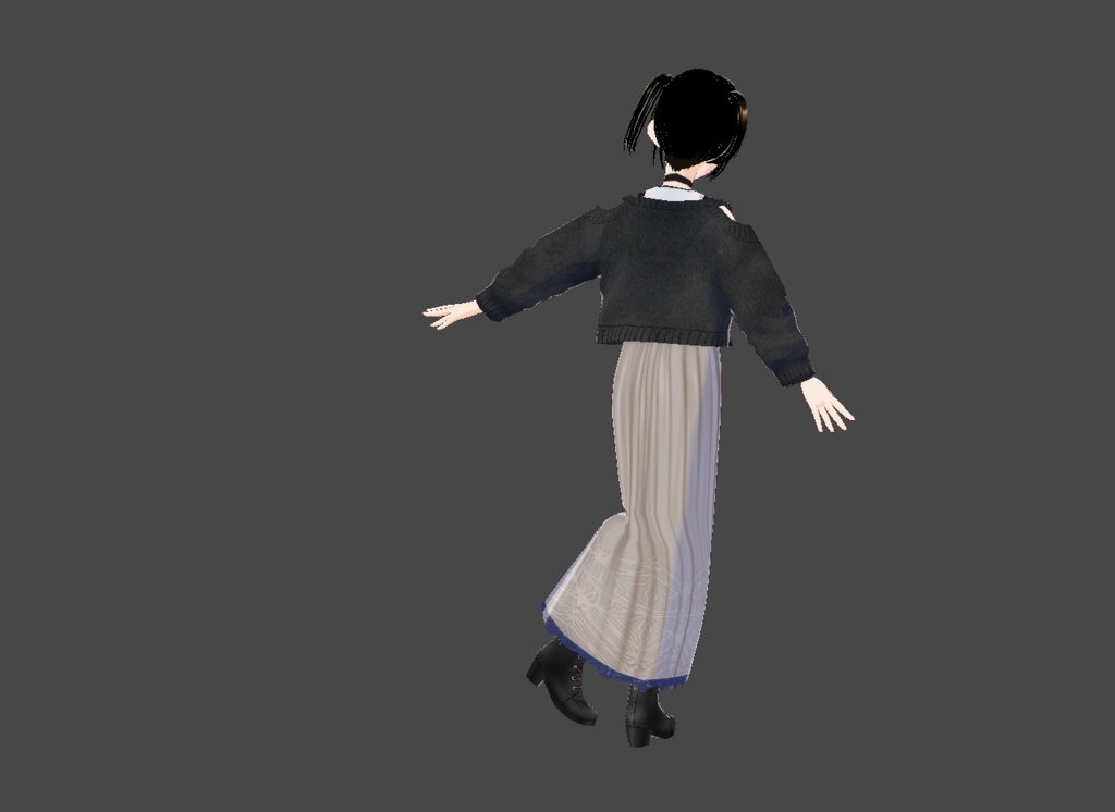 VTuberオリジナル楽曲イメージ衣装「蘭茶みすみ」ここで君に会えた