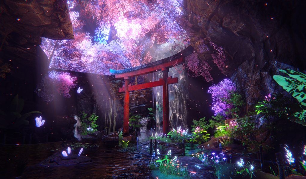 ⛩️ Sakura Sanctuary [Warudo Standard/PRO] - Warudo Environment