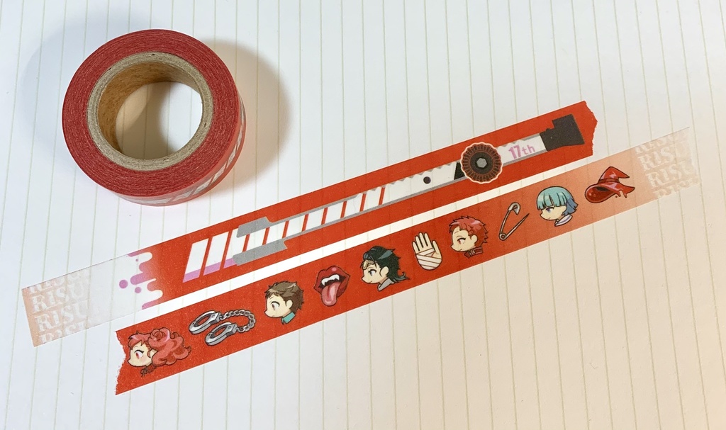 マスキングテープ「witch of HOU R ED」