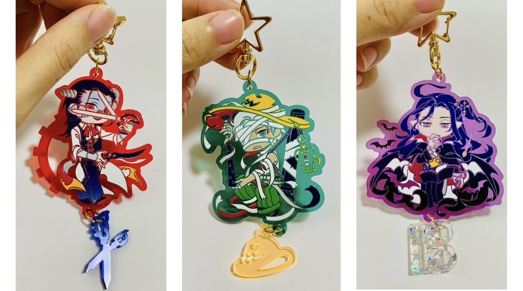 零崎一賊のハロウィンアクキー+α