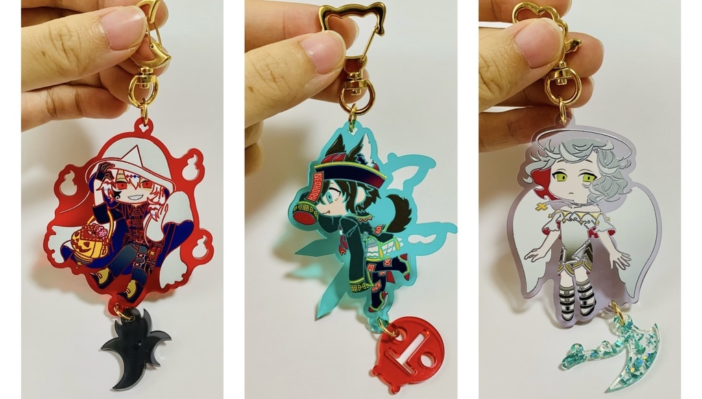 零崎一賊のハロウィンアクキー+α