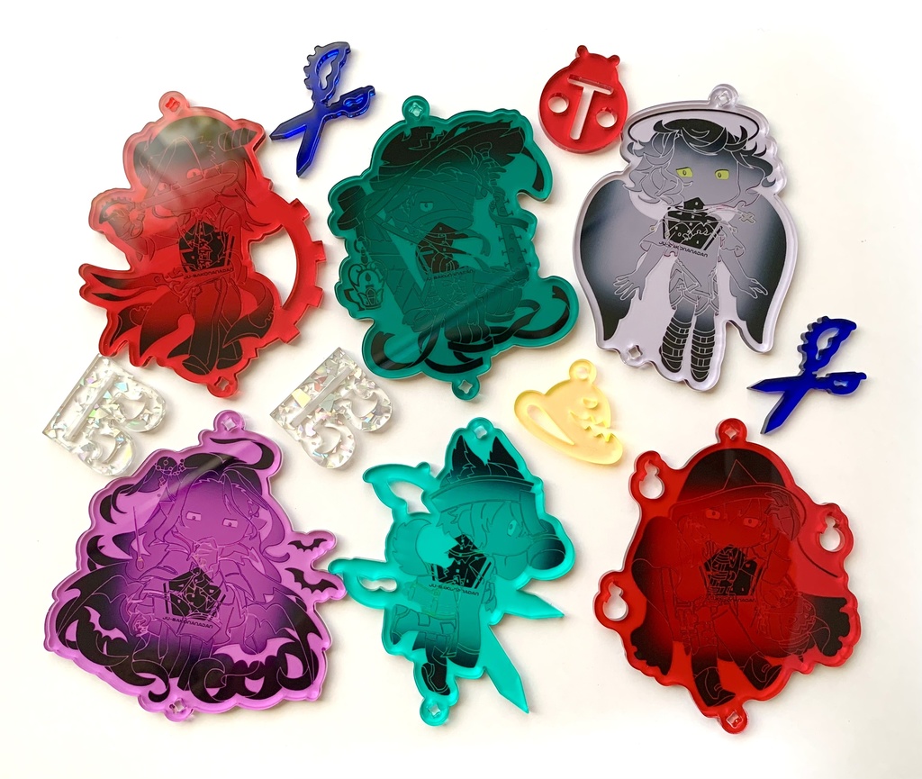 零崎一賊のハロウィンアクキー+α