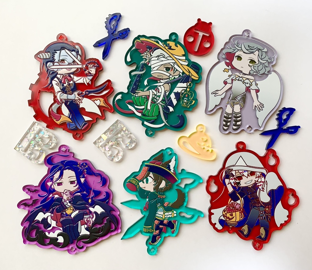 零崎一賊のハロウィンアクキー+α