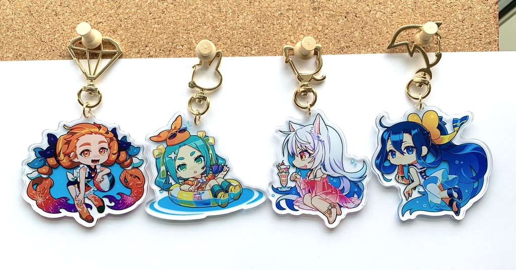 サマーコレクションアクキー