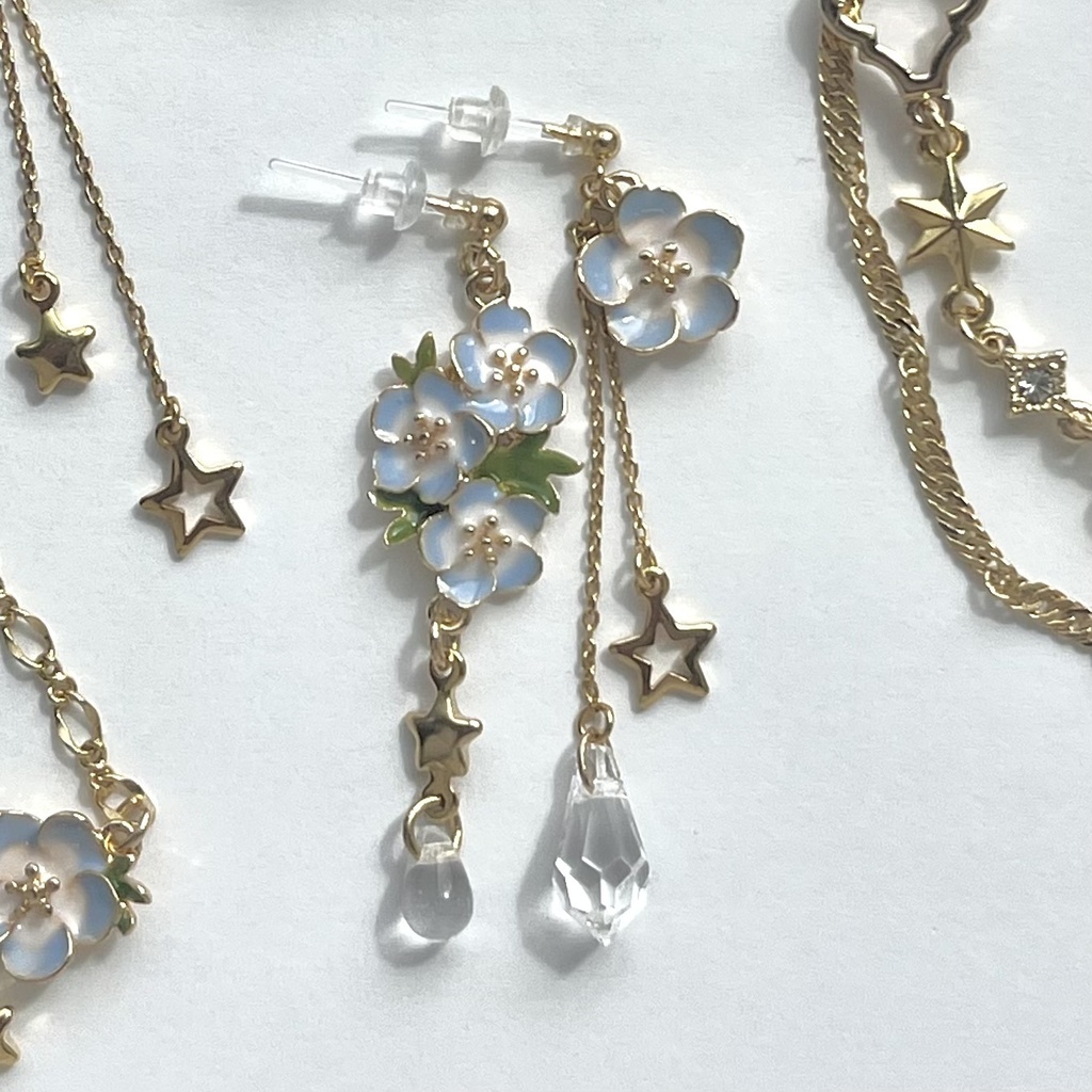 スターチス　ピアス