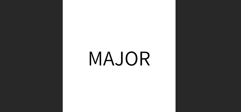MAJOR