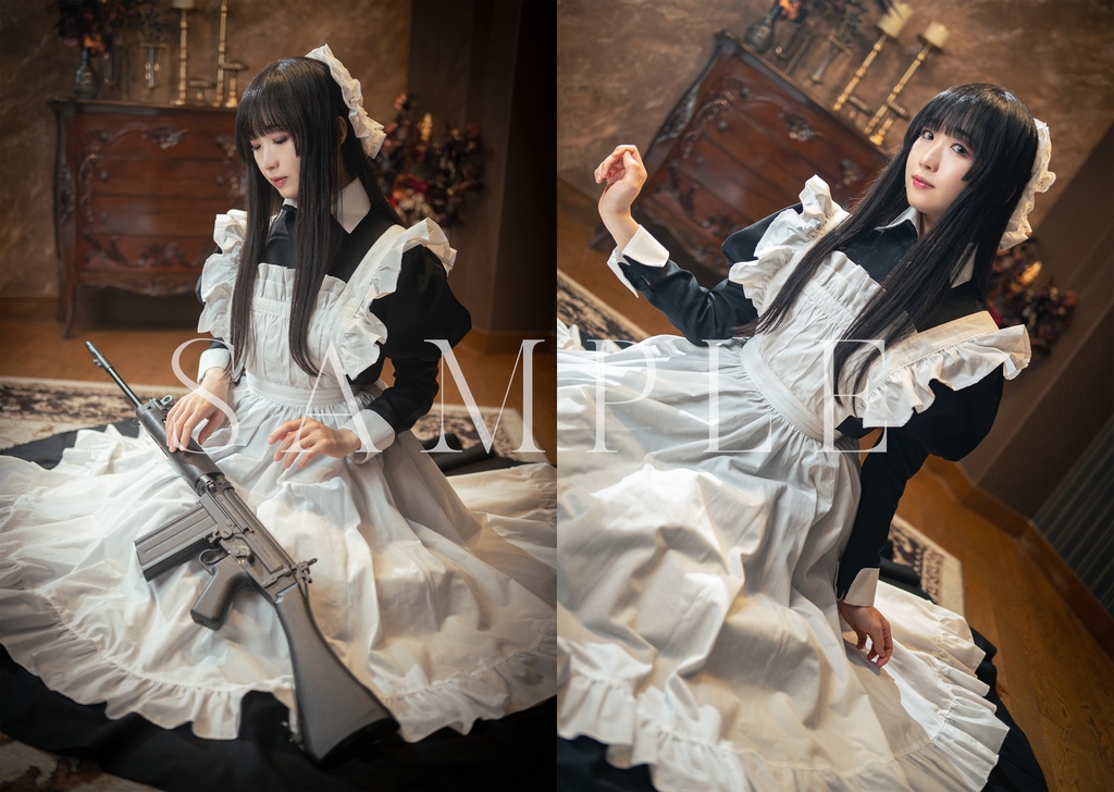 【再販】武装メイド写真集『Armed Servant 2』(カバー無し)