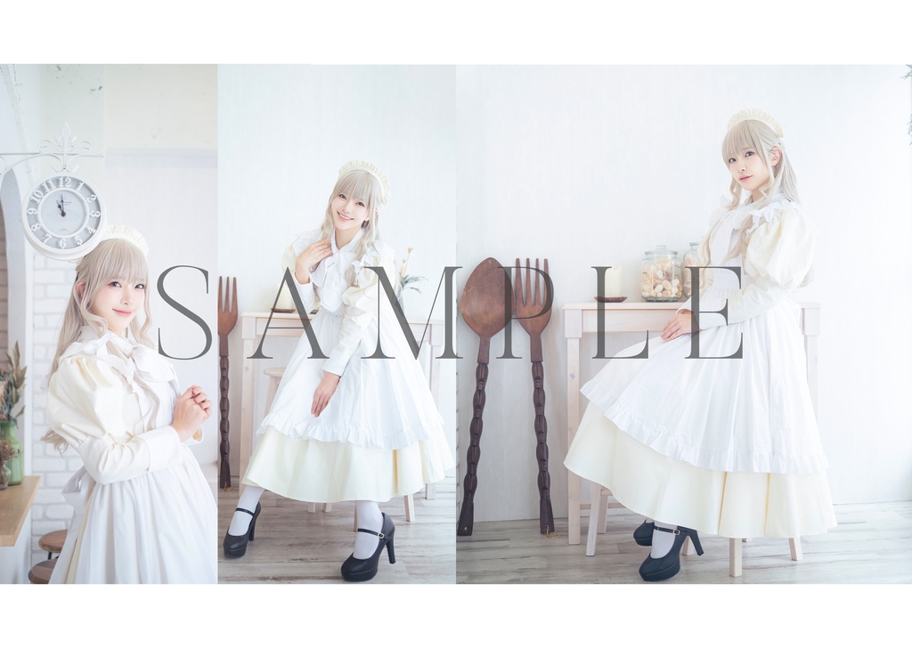 横浜メイド博覧会 白メイド服写真集『White Lily』