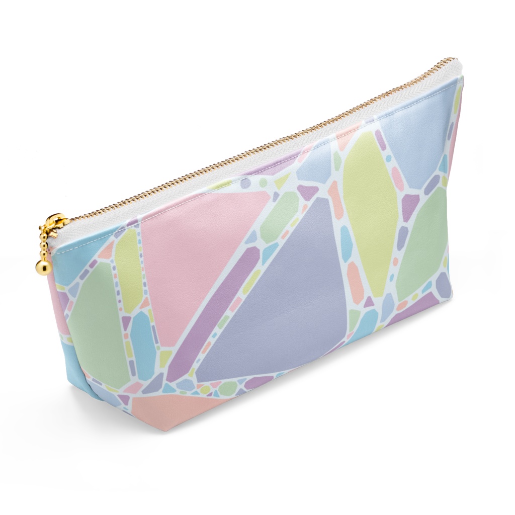 カラフル大理石ポーチ