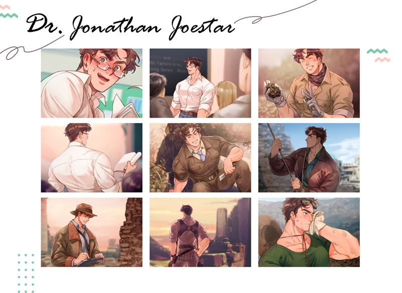 Dr.Jonathan Joestar 写真セット