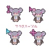 女の子カーソル