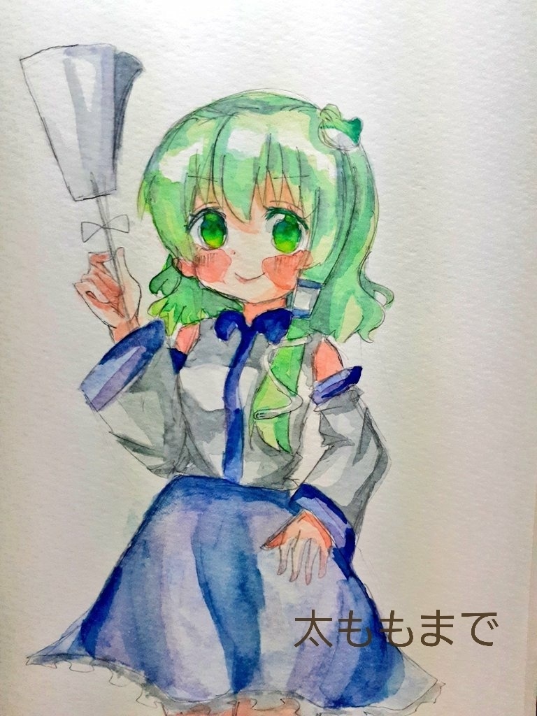 水彩イラストリクエスト(東方Project)