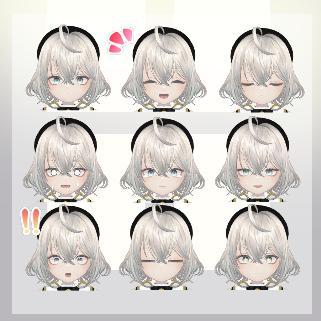 オリジナル3Dモデル「Ciel&Chloe(シエル&クロエ)」(更新停止)